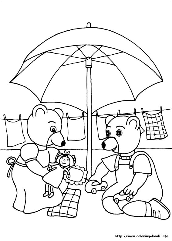 Little Brown Bear coloring picture